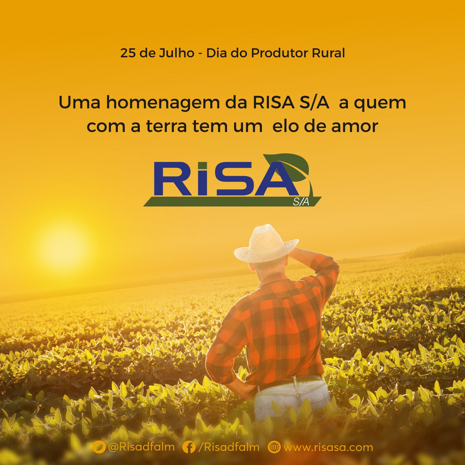 25 de Julho – Dia do Produtor Rural