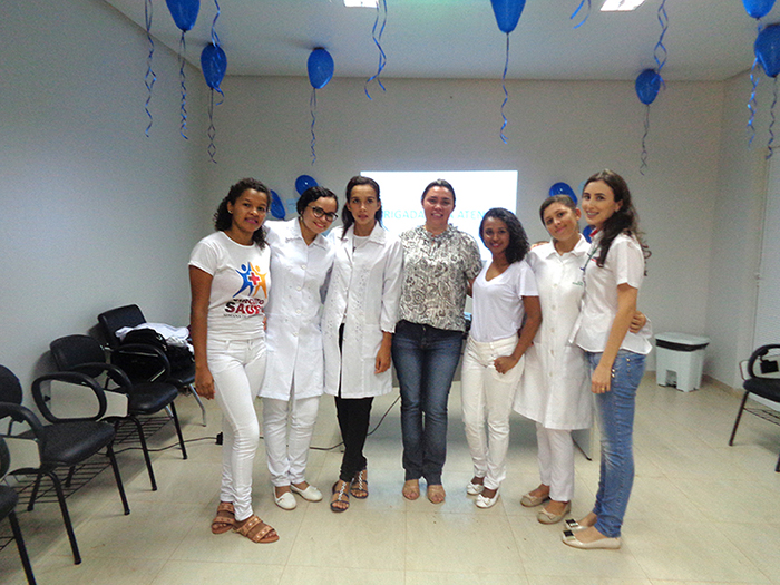 Acadêmicas de Enfermagem UEMA realiza palestra na Risa em Balsas