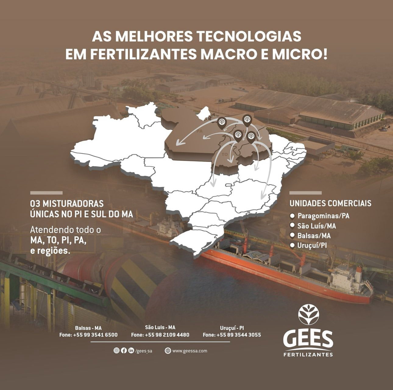 AS MELHORES TECNOLOGIAS EM FERTILIZANTES MACRO E MICRO!