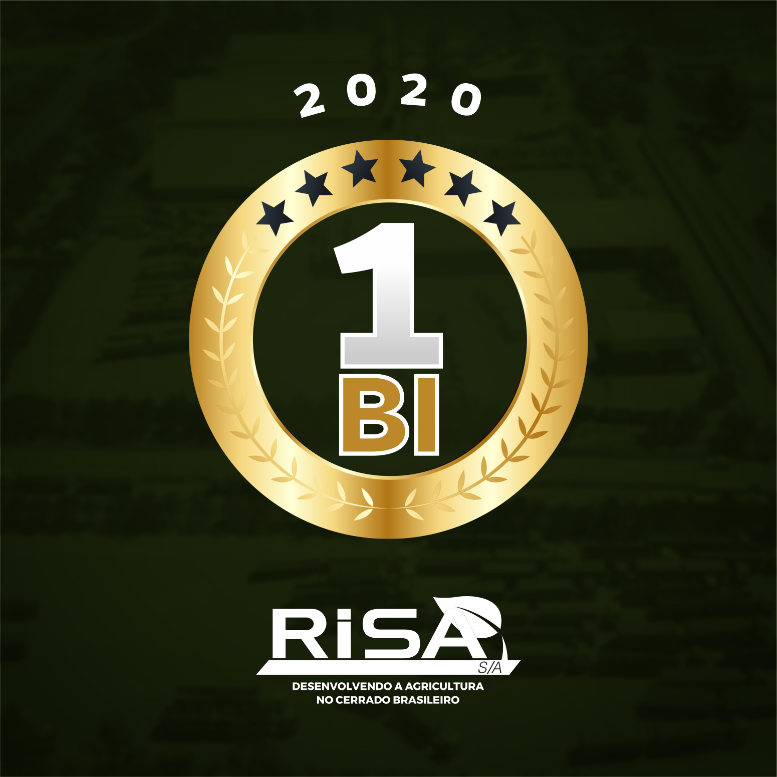 EM 2020 A RISA S/A SUPEROU A MARCA DE R$ 1 BILHÃO EM FATURAMENTO.
